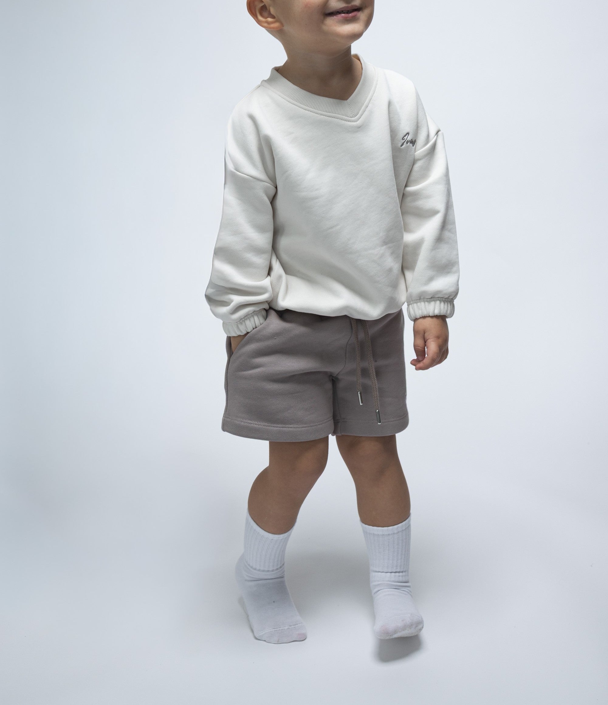 SHORT À LIENS DE SERRAGE