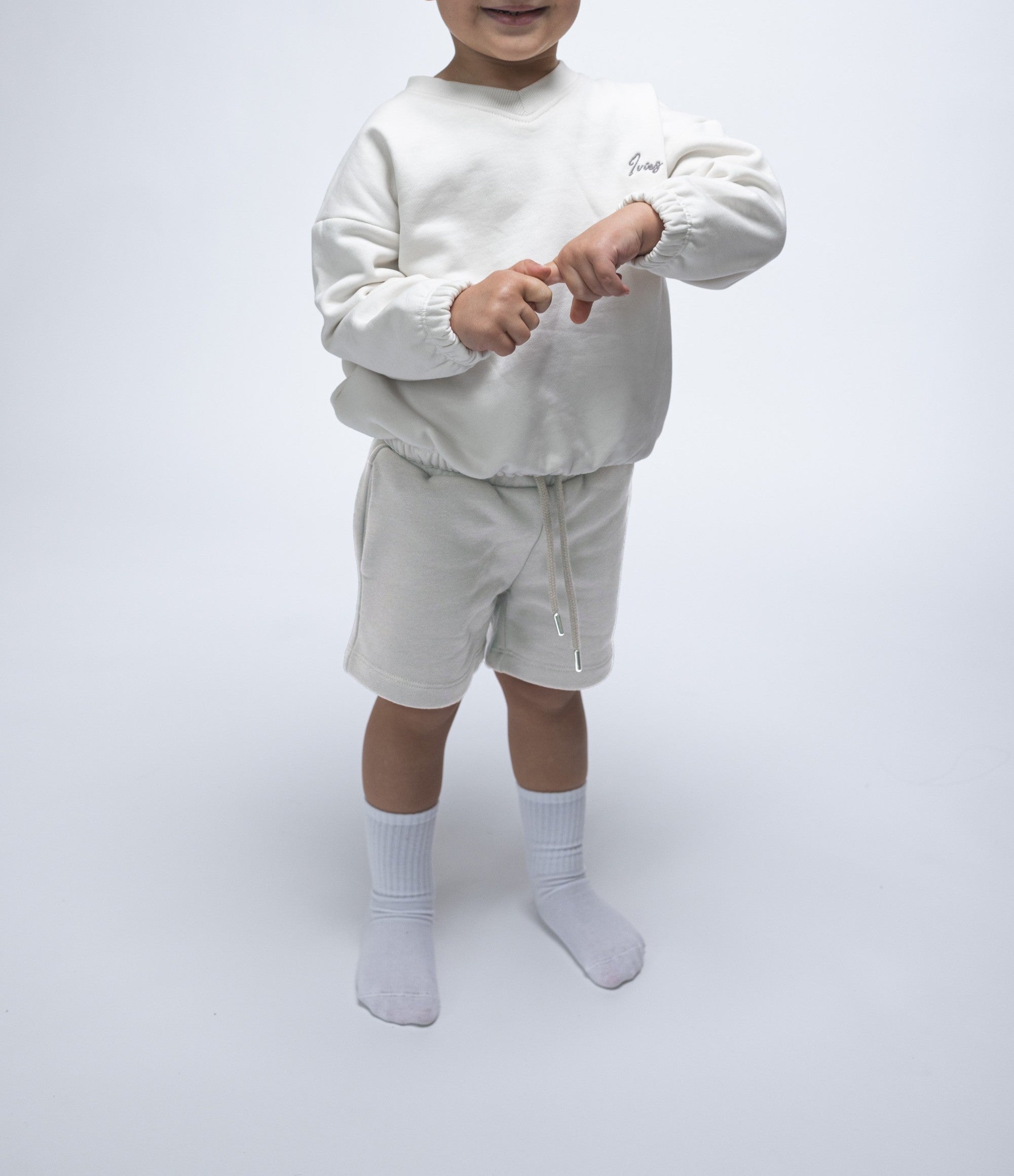 SHORT À LIENS DE SERRAGE