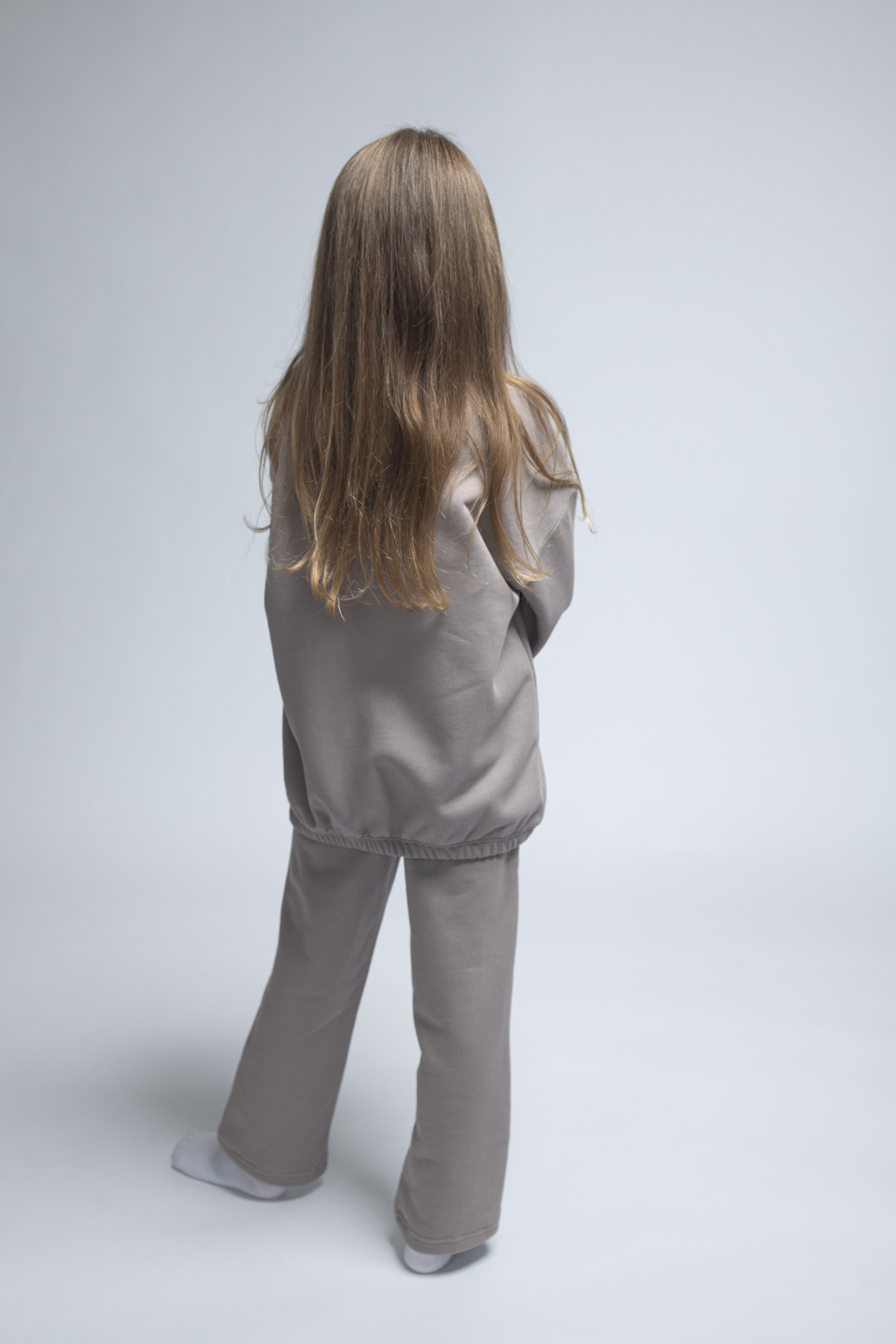 PANTALON JOGGING À LIENS DE SERRAGE ET OURLET AJUSTABLE